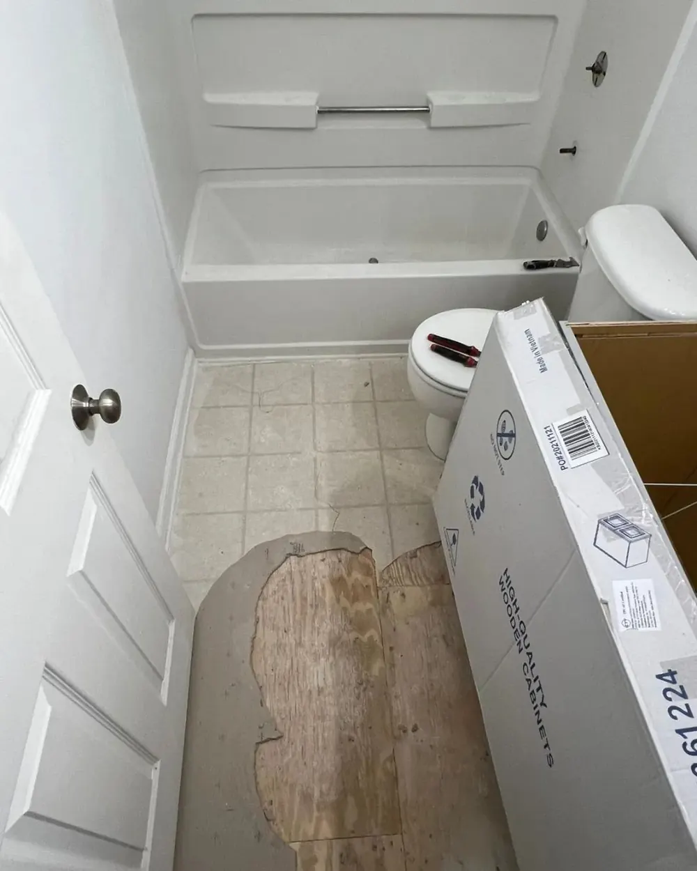 Custom tiled shower installed by ReSpace Construction in the Anchorage area — project 1