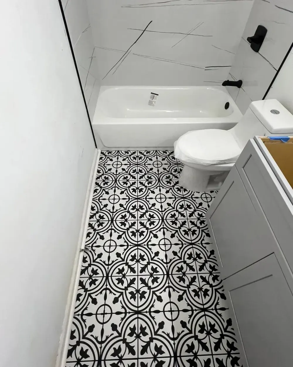 Custom tiled shower installed by ReSpace Construction in the Anchorage area — project 6