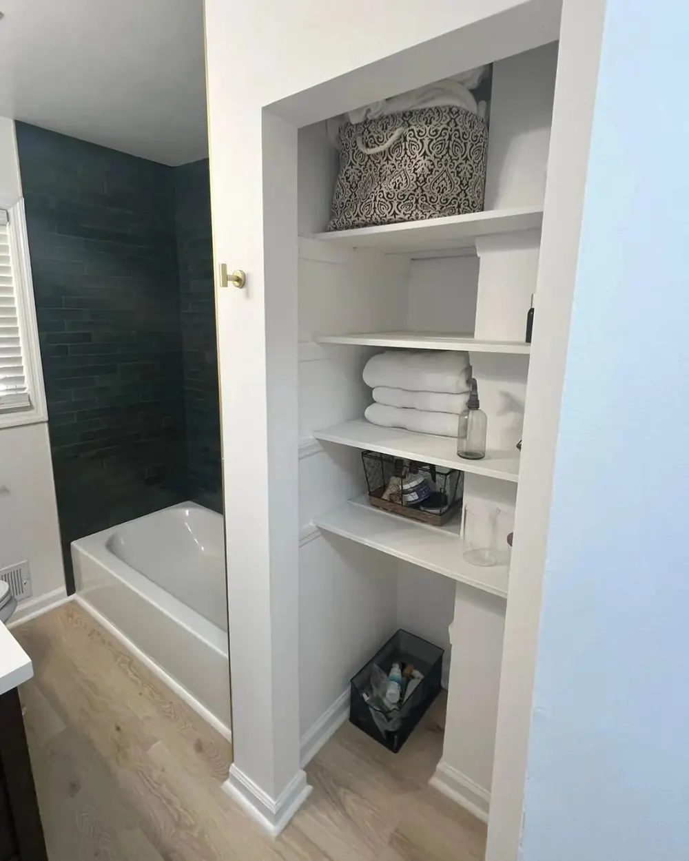 Complete bathroom remodel with new vanity, flooring and fixtures in Anchorage, Alaska — project 10