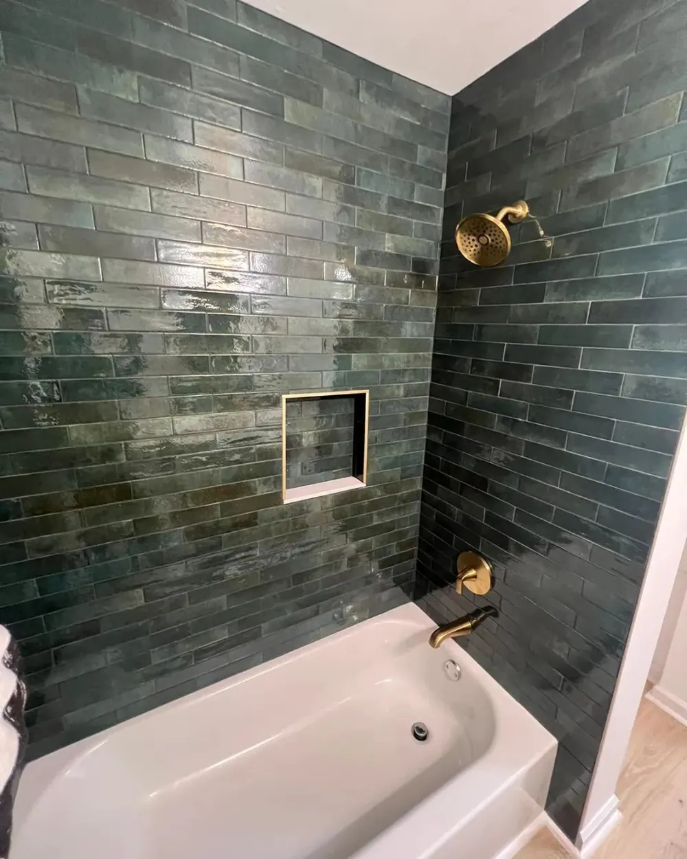 Complete bathroom remodel with new vanity, flooring and fixtures in Anchorage, Alaska — project 7