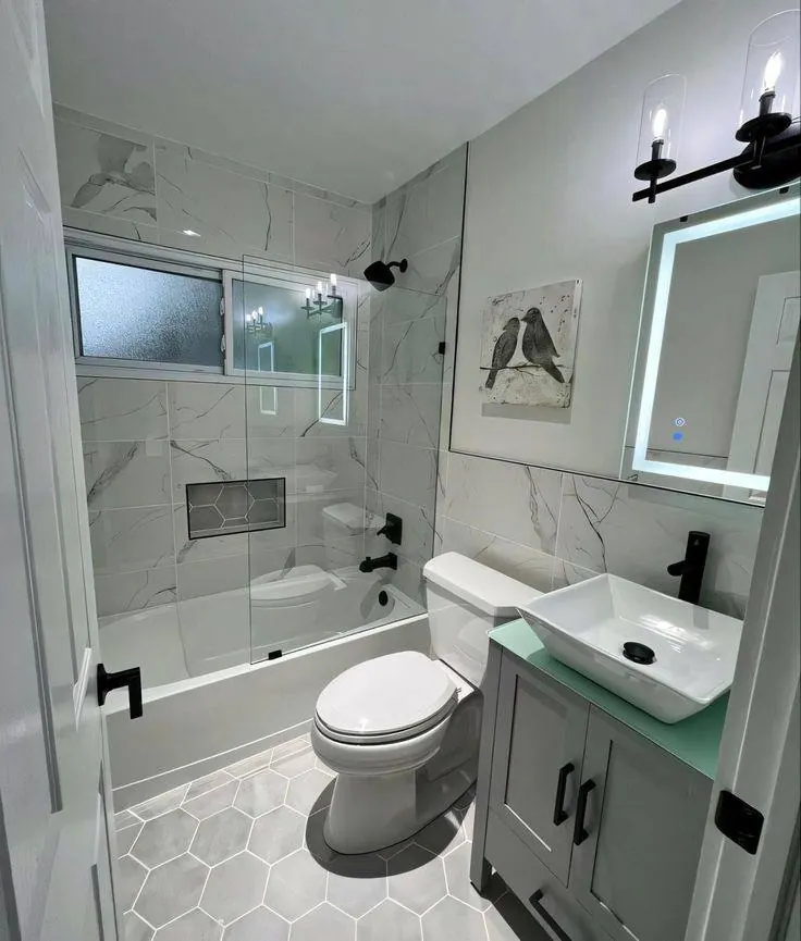 Recently finished bathroom renovation by the ReSpace Construction in-house crew — project 3